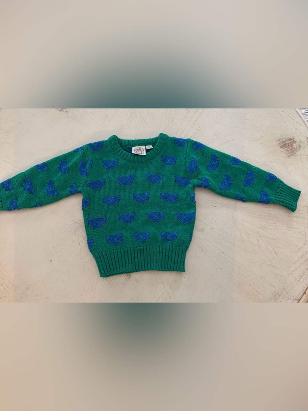 J.G. Hook kids vintage 1980’s acrylic knit pullover retro sweater size 2T